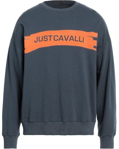 Just Cavalli Sweat-shirt - Bleu