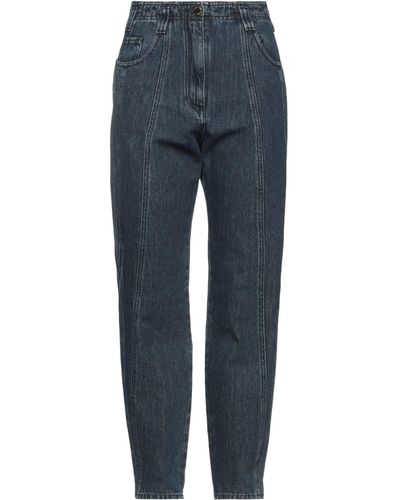 Alberta Ferretti Pantaloni Jeans - Blu