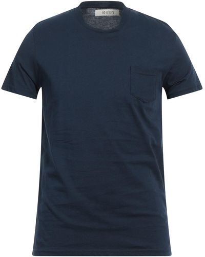 40weft T-shirt - Blue
