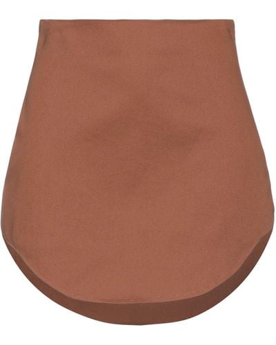 WANDERING Mini Skirt - Brown