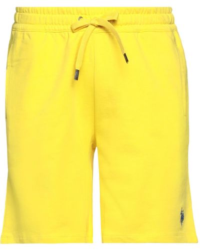 U.S. POLO ASSN. Shorts & Bermuda Shorts - Yellow