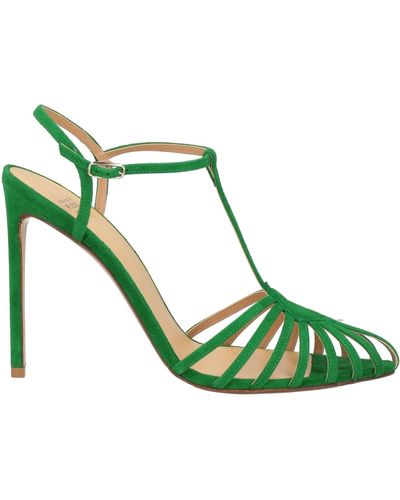 Francesco Russo Sandals Leather - Green