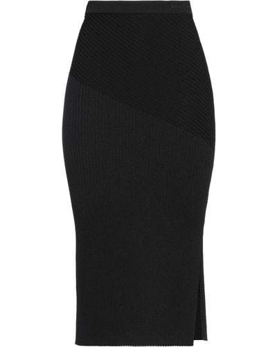 Calvin Klein Midi Skirt - Black