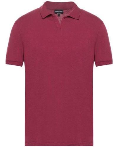 Giorgio Armani Polo Shirt - Red