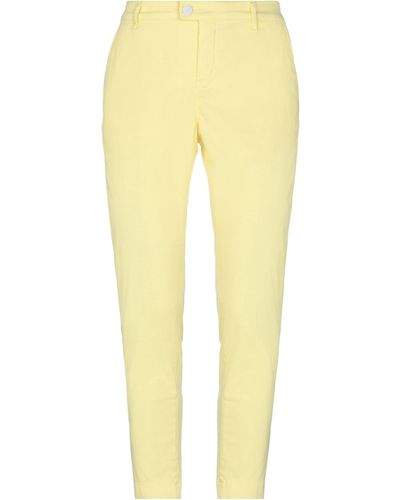 Jacob Coh?n Trousers Cotton, Lyocell, Elastane - Yellow