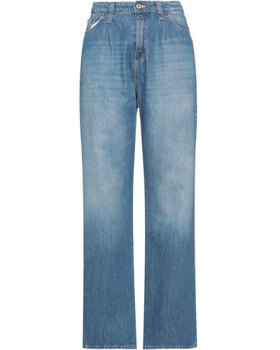 Please Pantaloni Jeans - Blu