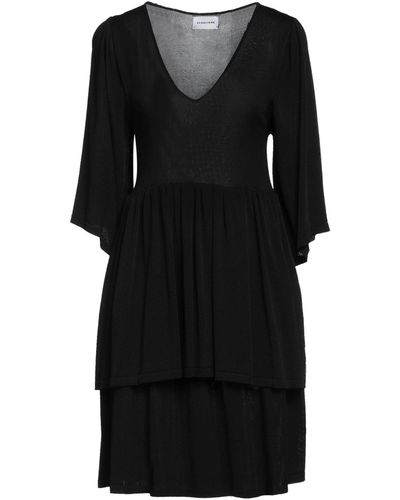 Scaglione Midi-Kleid - Schwarz