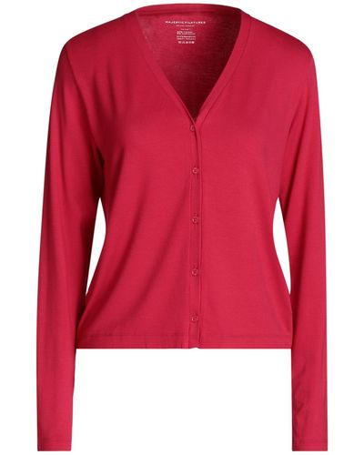 Majestic Filatures Cardigan - Red