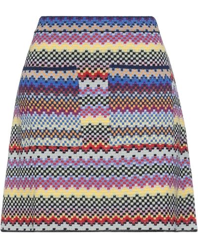 M Missoni Mini-jupe - Jaune