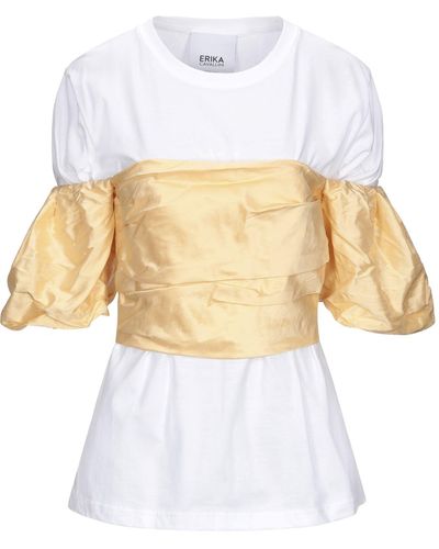 Erika Cavallini Semi Couture Camiseta - Blanco