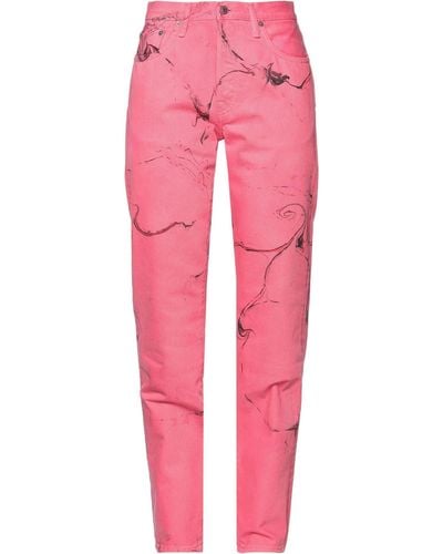 Acne Studios Pantaloni Jeans - Rosa