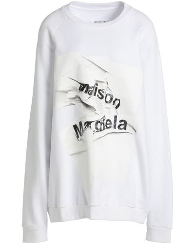 Maison Margiela Sweatshirt - Weiß