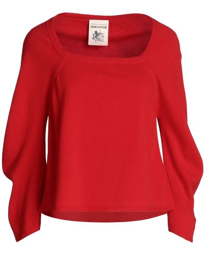 Semicouture Pullover - Rot