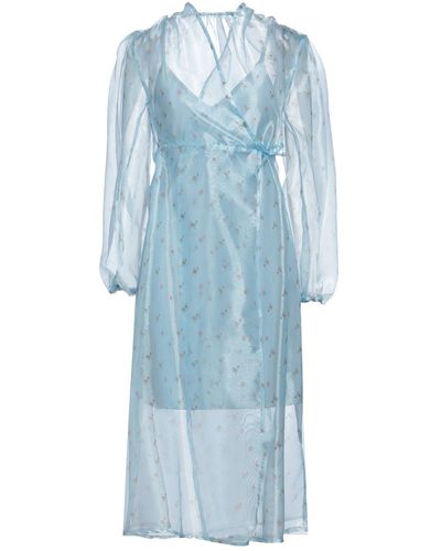 Aeryne Midi Dress - Blue