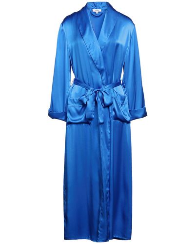 Vivis Dressing Gown Or Bathrobe - Blue