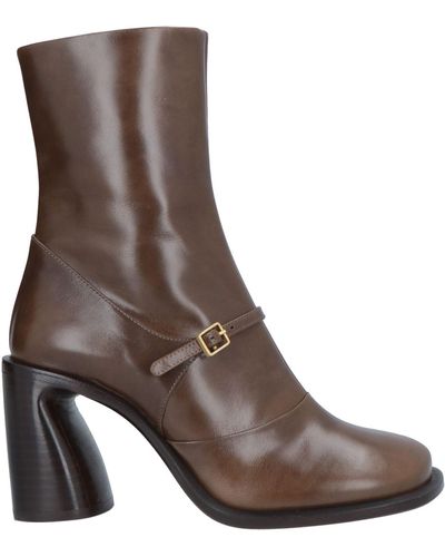 Rochas Ankle Boots - Brown