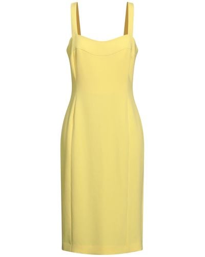 Boutique Moschino Midi Dress - Yellow