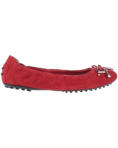 Tod's Ballet Flats - Red