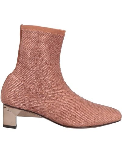 Robert Clergerie Ankle Boots - Pink