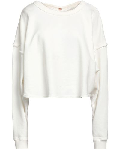 Free People Sweatshirt - White