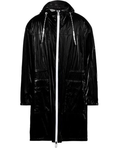Emporio Armani Overcoat & Trench Coat - Black