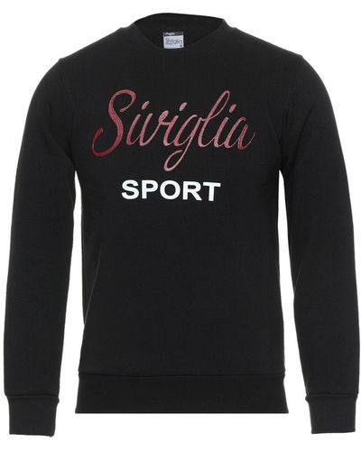 Siviglia Sweatshirt Cotton, Polyester - Black