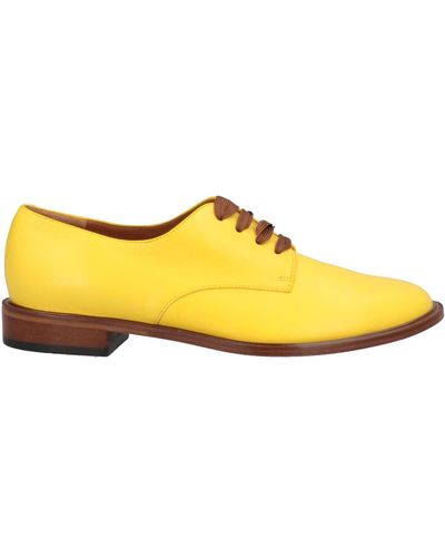 Robert Clergerie Lace-up Shoes - Yellow