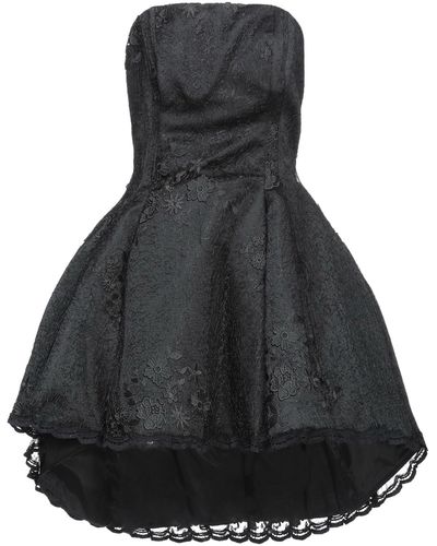 Io Couture Mini Dress - Black