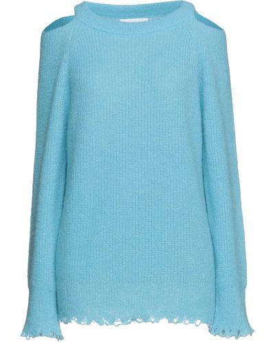 Erika Cavallini Semi Couture Pullover - Bleu