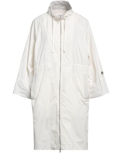 Peserico Overcoat & Trench Coat - White