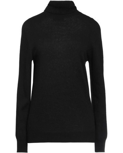 Pianurastudio Rollkragenpullover - Schwarz