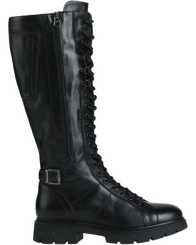 Nero Giardini Knee Boots - Black