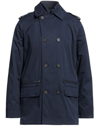 Michael Kors Overcoat & Trench Coat - Blue