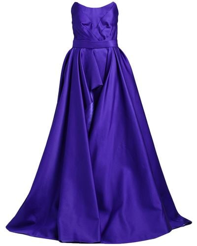 Versace Robe longue - Bleu