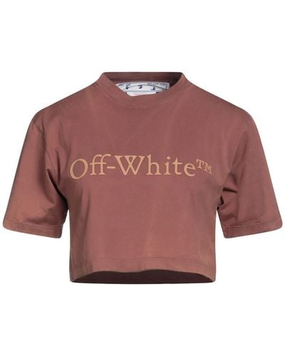 Off-White c/o Virgil Abloh T-shirt - Rouge
