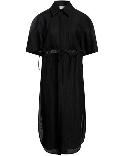 Yuzefi Midi Dress - Black