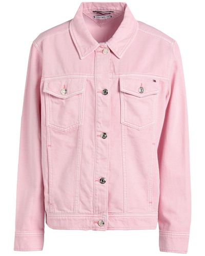 Tommy Hilfiger Denim Outerwear - Pink