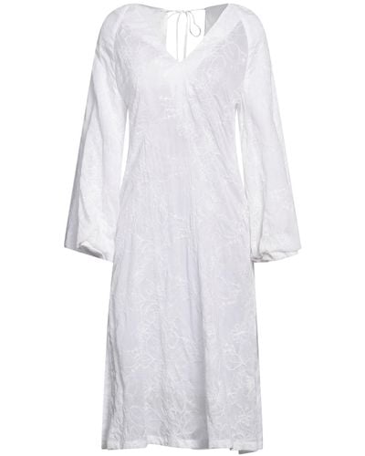 Holy Caftan Midi Dress - White