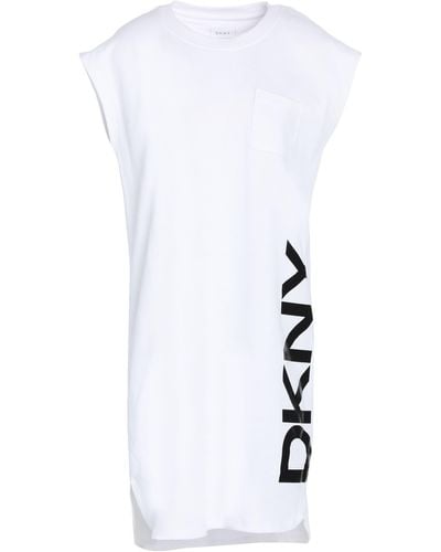 DKNY Vestito Corto - Bianco