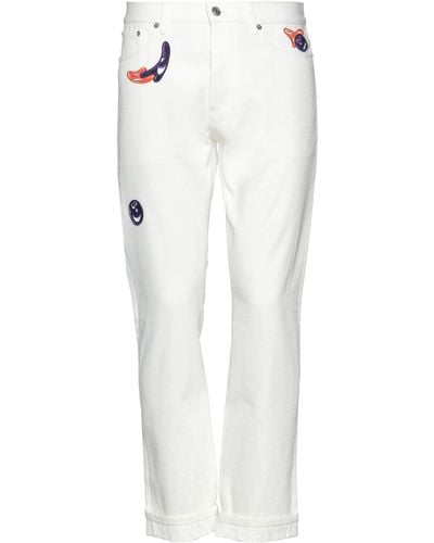 Dior Pantaloni Jeans - Bianco