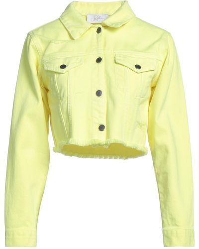 Soallure Denim Outerwear - Yellow