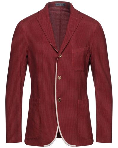 Boglioli Suit Jacket - Red