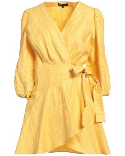 Maje Mini Dress - Yellow