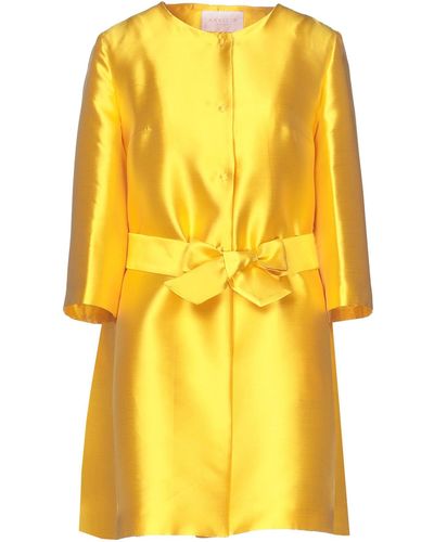 Annie P Overcoat - Yellow
