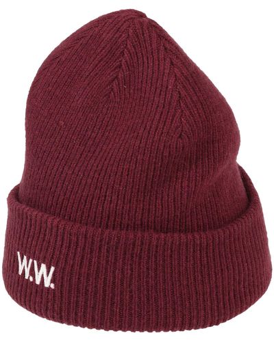 WOOD WOOD Cappello - Rosso