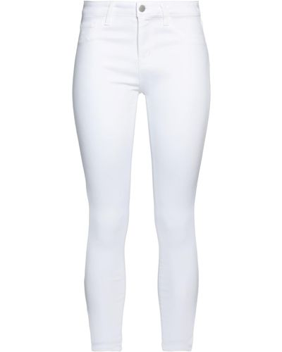 L'Agence Cropped Jeans - Weiß