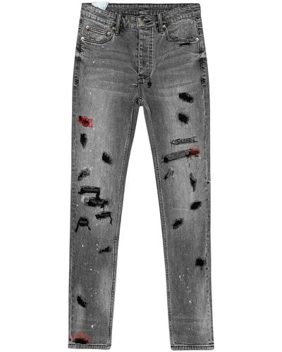 Ksubi Pantaloni Jeans - Grigio