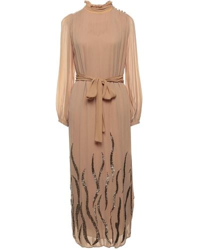 Ottod'Ame Maxi Dress Polyester - Natural