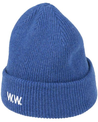 WOOD WOOD Hat - Blue