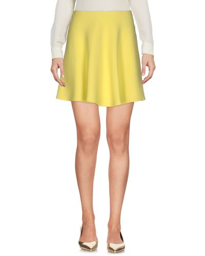 Ermanno Scervino Mini Skirt - Yellow